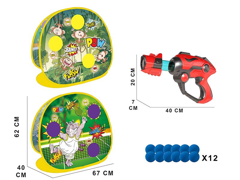 Air Gun Double-Sided Shooting Target Set