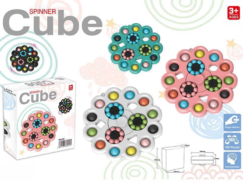 POP Magic Cube Finger Spinner