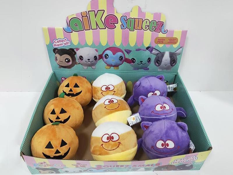 10cm Halloween Series Plush Slow Rebound Toy