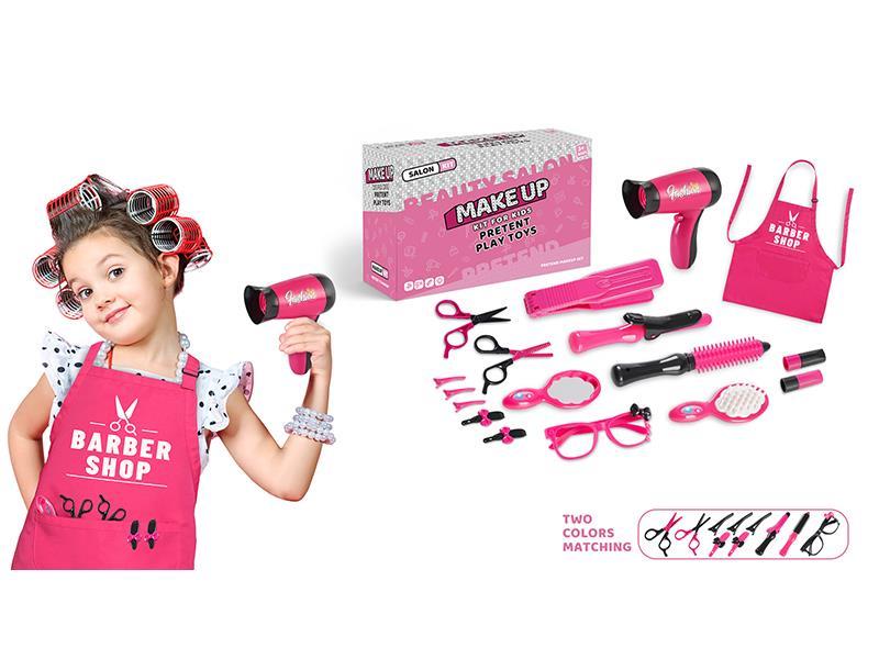 17Pcs Salon Beauty Accessories Toys
