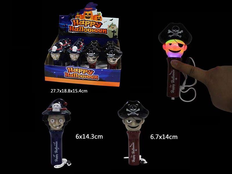 Halloween Flash Stick With 5 Lights 12PCS