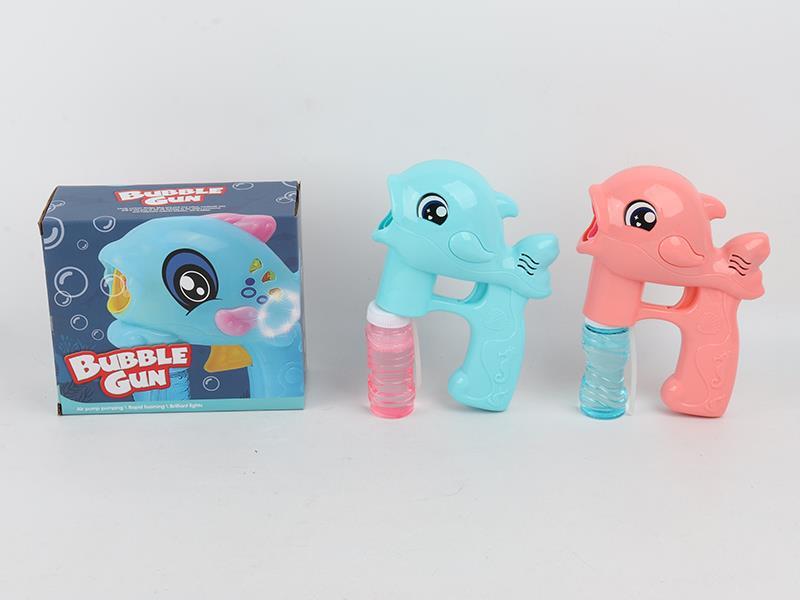Dolphin Bubble Gun With Light And Music