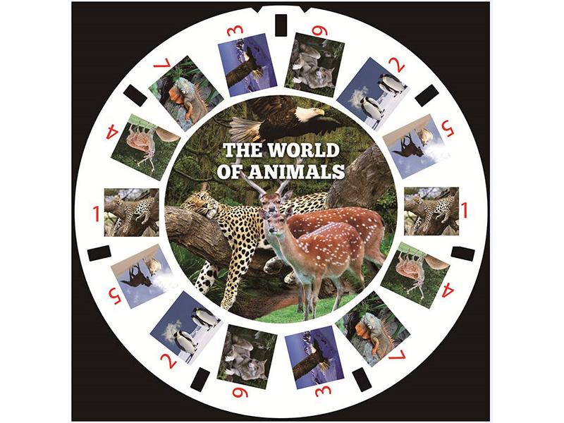 3D View Master With Animal Disc