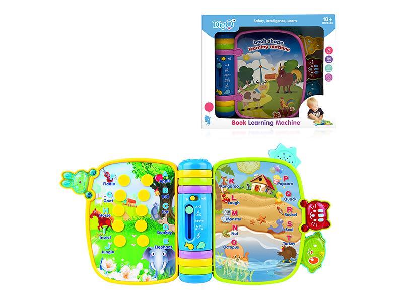 The Book Page Learning Machine Is Equipped With Lights And Music, And Can Be Used In English Or Western