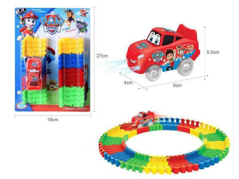 Paw Patrol Rail Train With Light