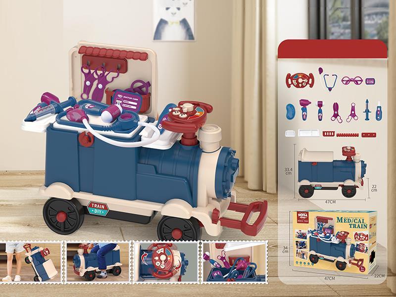 Slide Medical Equipment Train