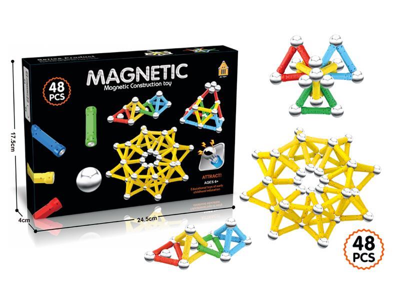 3D Magnetic Building Blocks 48Pcs