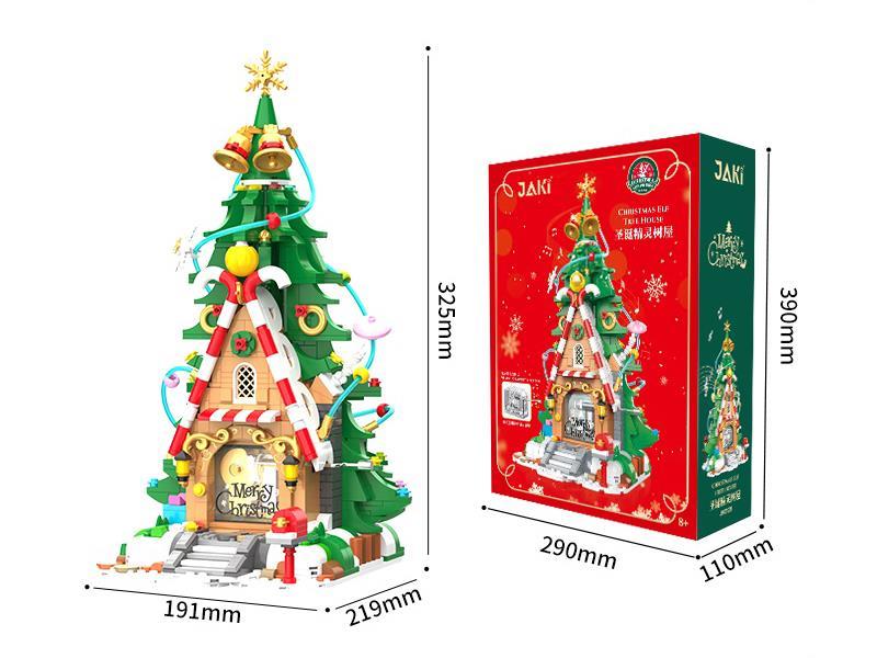Building Blocks: Christmas Elf Treehouse (English Packaging)