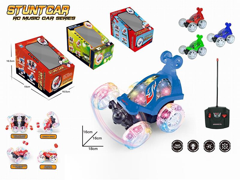 Remote Control Stunt Car(Spider-Man /BEN10)