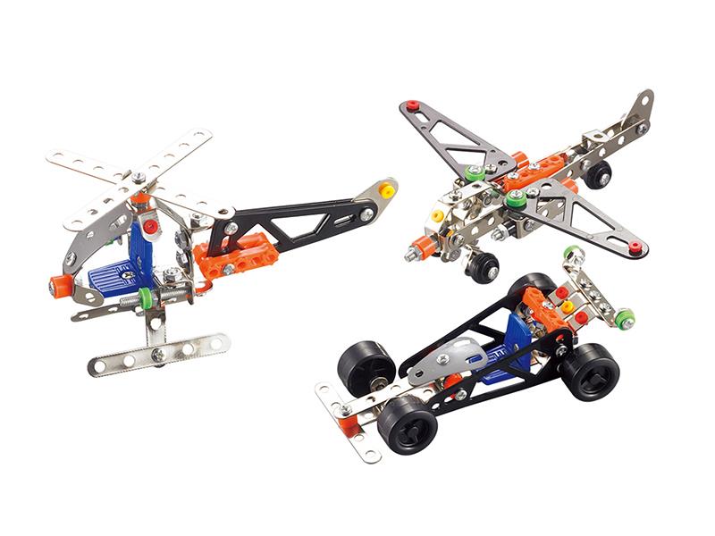 DIY Assembly 3 In 1 Metal Model 122PCS