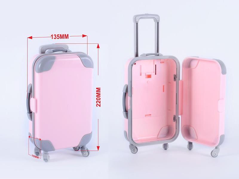 Storage Large Luggage(Solid Color Pink)