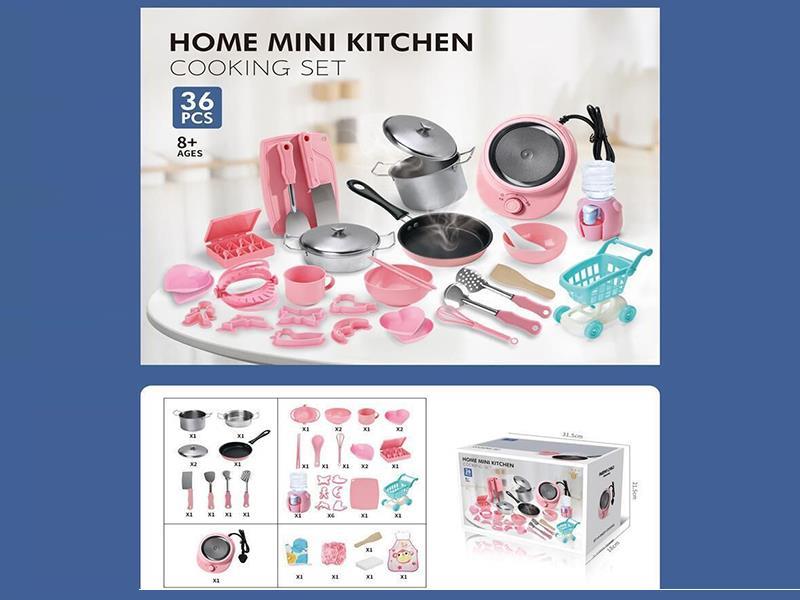 Plug-In Mini Real Cooking Kitchen