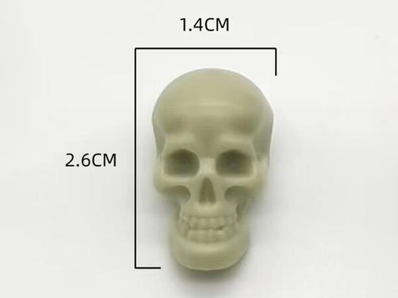 2.6cm Skull Head