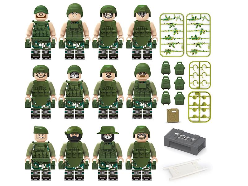 Field Special Forces Building Blocks Figures Toys