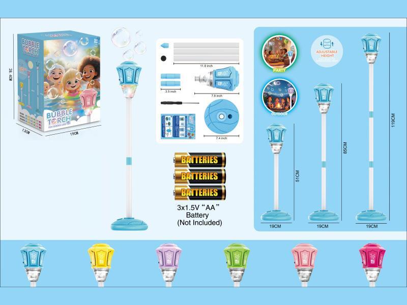 Garden Lamp Bubble Machine