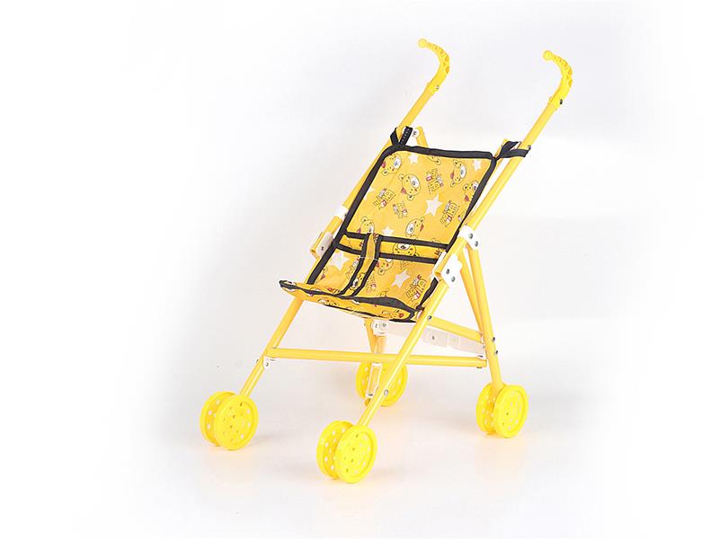 Plastic Baby Stroller Toy(Yellow)