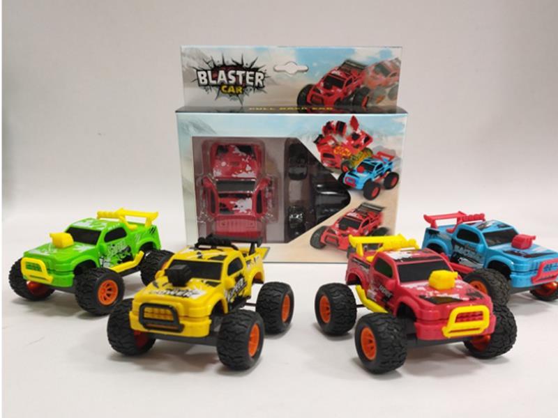 Pickup Truck Burst Vehicle