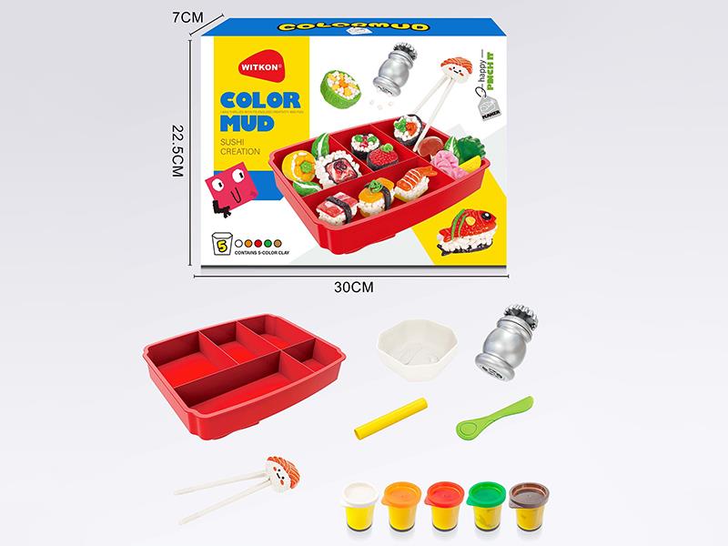 Color Clay Sushi Creation Toy