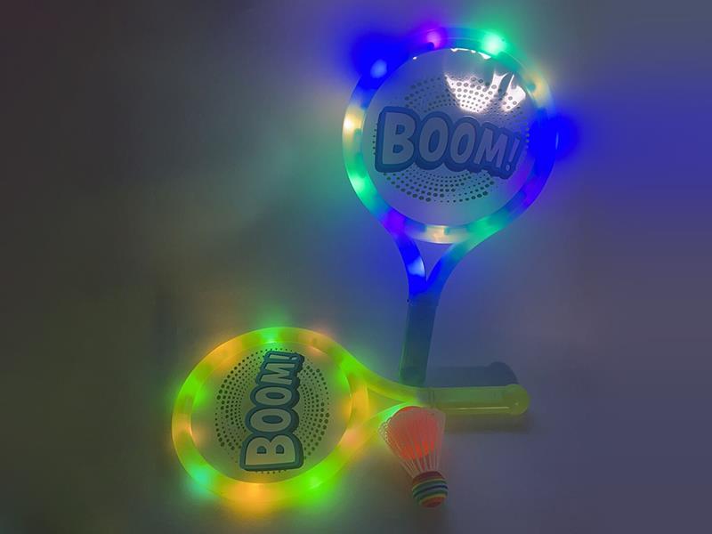 35*20CM Rackets With 3 Gears Of Light(2 Rackets,2 Balls)