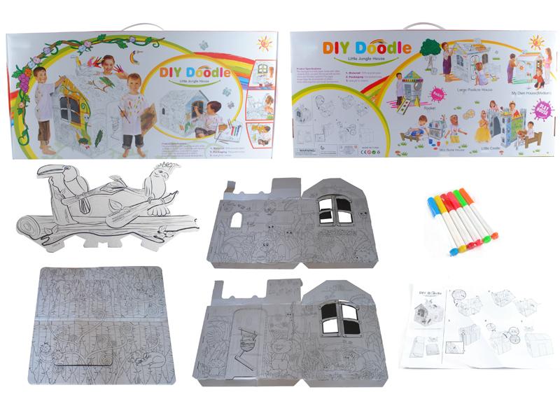 Jungle House DIY Doodle