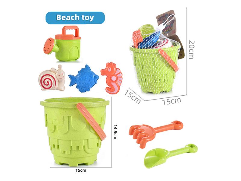 Sand Bucket Set 8pcs