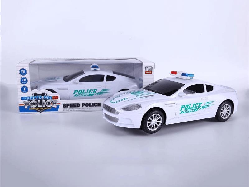 Bump And Go Police Car With Light And Music