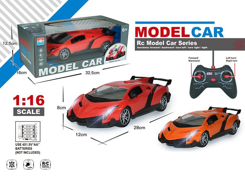 1:16 Lamborghini 4-Channel Remote Control Car