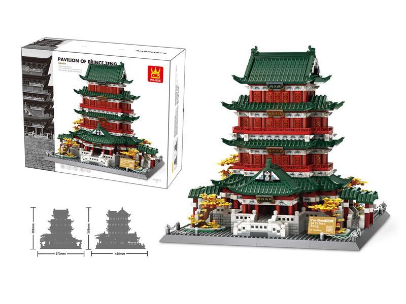 Building Blocks Of Tengwangge, Nanchang, Jiangxi, China