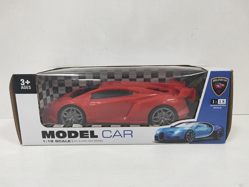 4-Channel Remote Control Car Lamborghini Poison/Bugatti(Included Batteries)