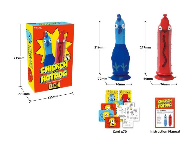 Turkey Hot dog Suction Fun