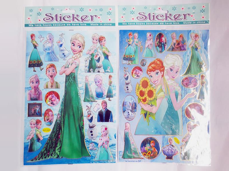 DIY  Frozen Stickers