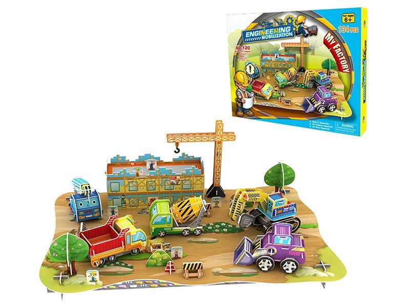 Engineering Mobilization 3D Puzzle 134pcs