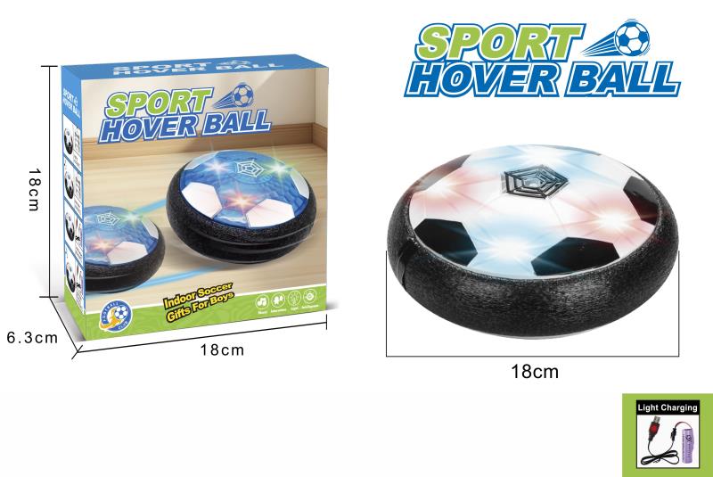 The Floating Football Is Equipped With Lights