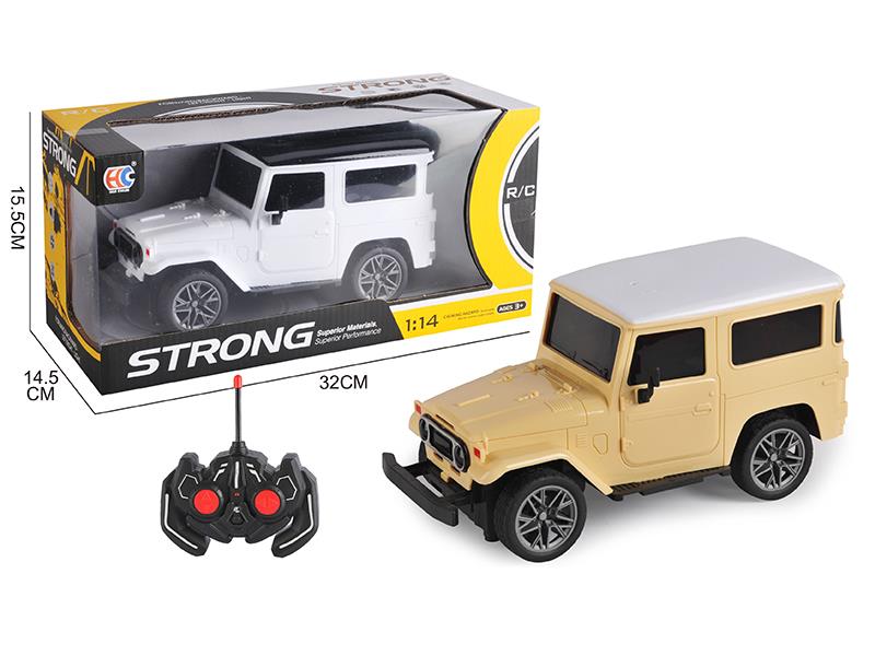 1:14 FJ40 4-Channel Remote Control Car