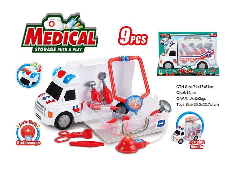 Doctor  Touring Car Set With Sound And Light