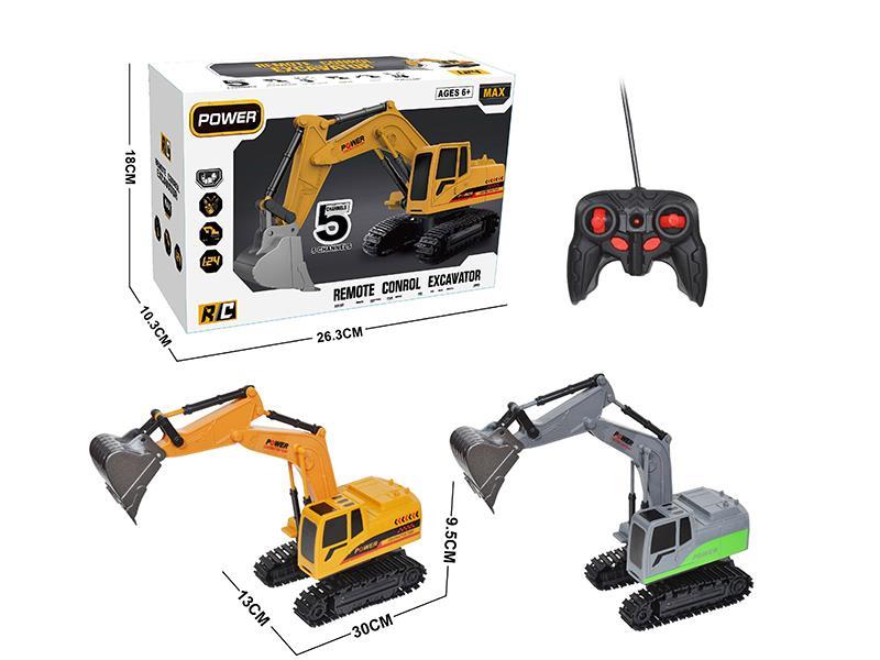 Remote Control Alloy Excavator
