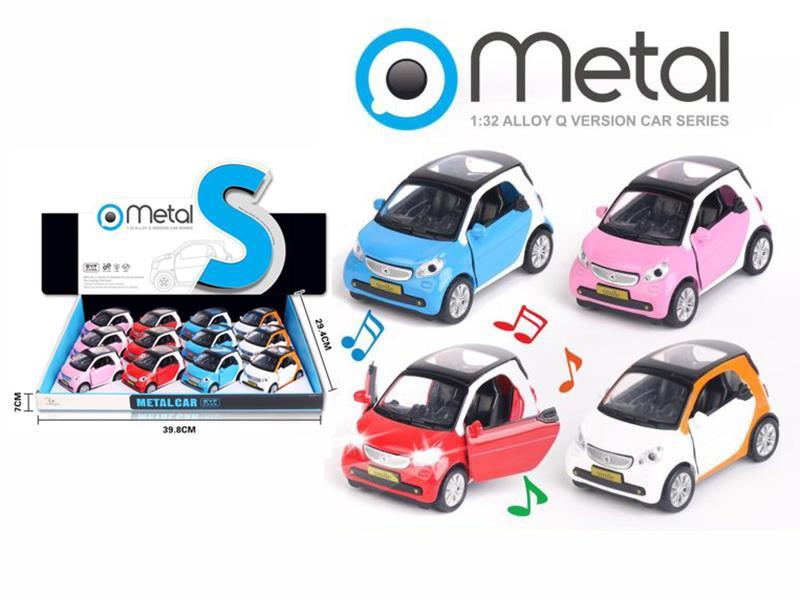 Alloy Pull Back Benz  SM 12PCS