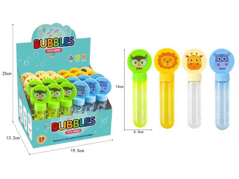 Cartoon Animal Bubble Stick 24pcs