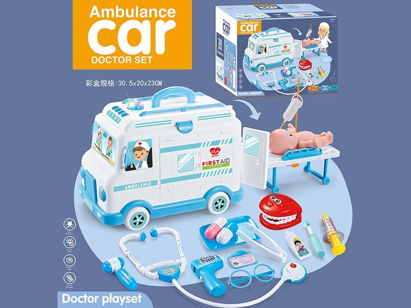 Go And Bump Ambulance With Sound And Light(Blue)