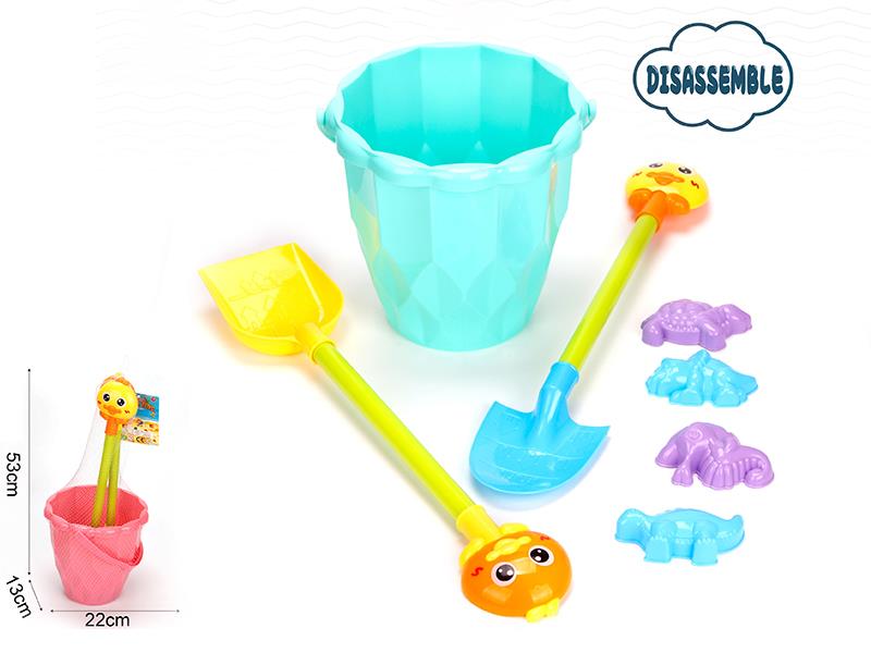 7PCS Extra-Large Sand Bucket Set