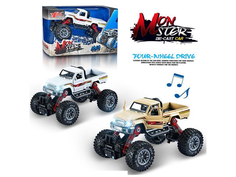 1:30 Alloy Pull Back Simulation Climbing Wheel