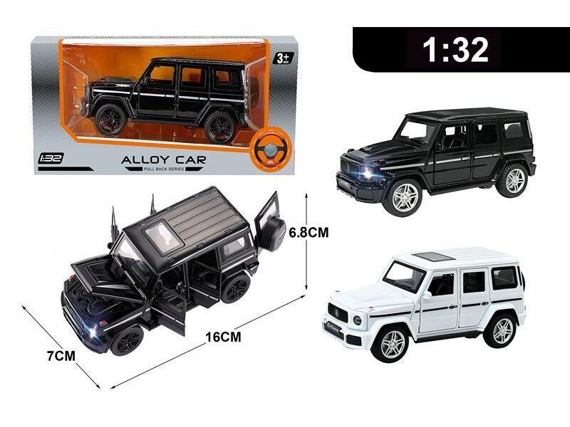 1:32 Alloy Model Window Box Rebound Force/With Light And Sound, 3 Ag13 Batteries Included