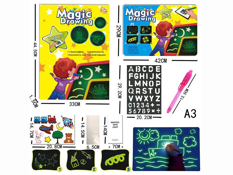 Glow In The Dark Graffiti Drawing Board