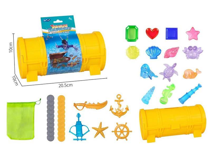 Pirate Treasure Box Diving Toys