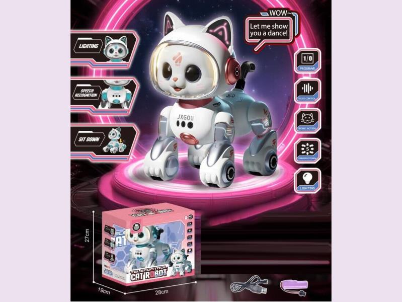 Masked Cat Electric Mechanical Toy