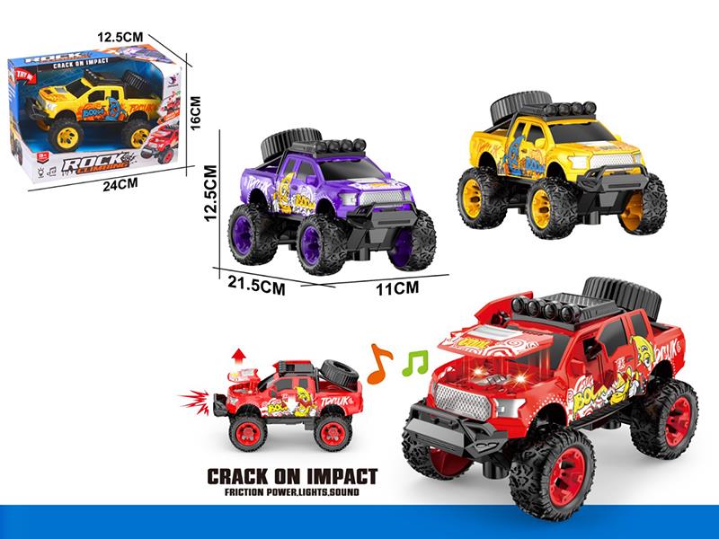 Friction Climbing Car