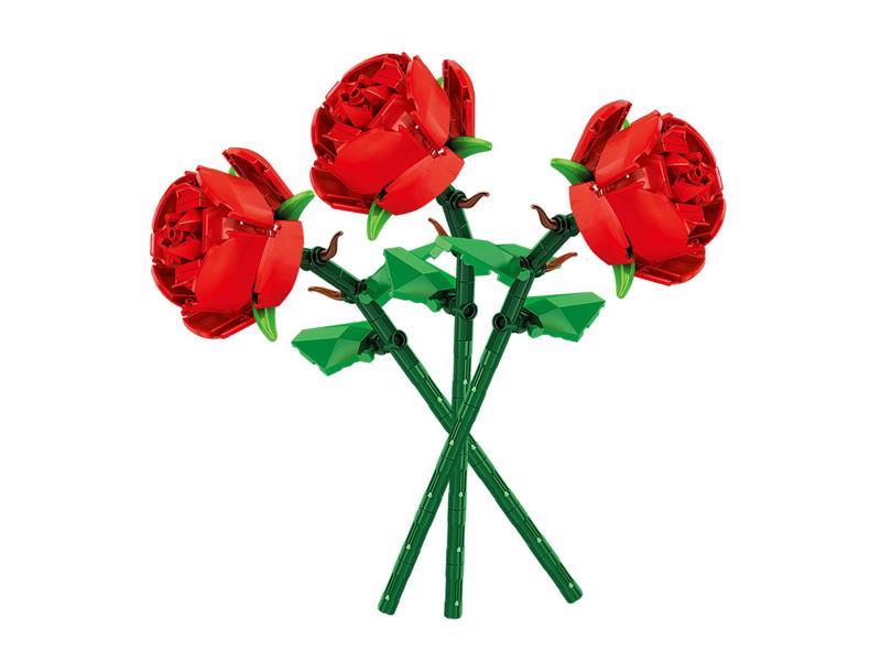 231PCS Rose Building Blocks