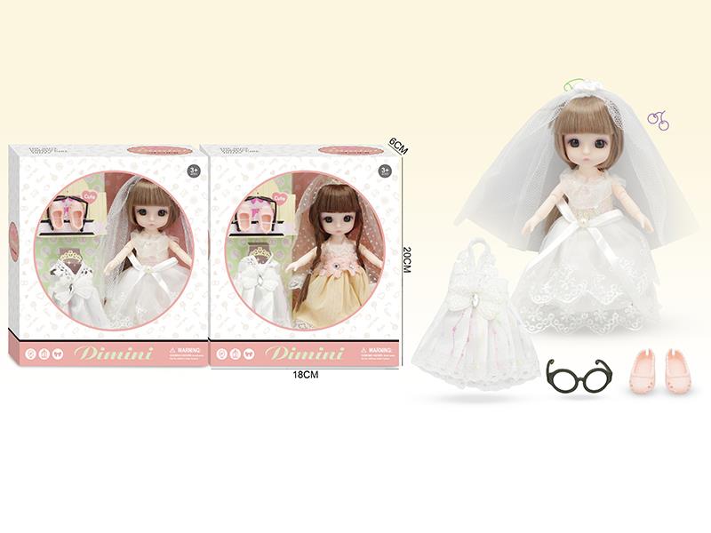 6 Inch Joints Body Fashion Doll Series