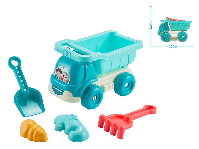 5PCS Sandy Beach Car