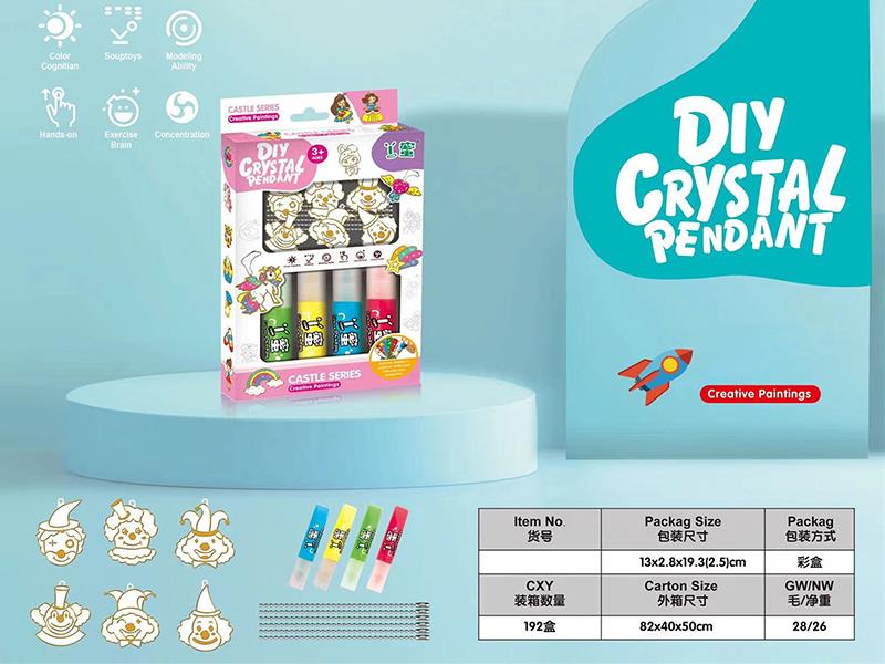 DIY Crystal Pendant(Clown Series)